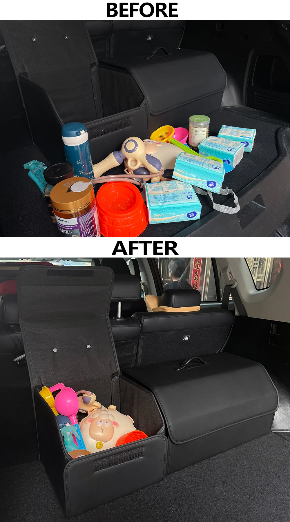 Foldable Car Trunk Storage Box for Essentials - Image 8