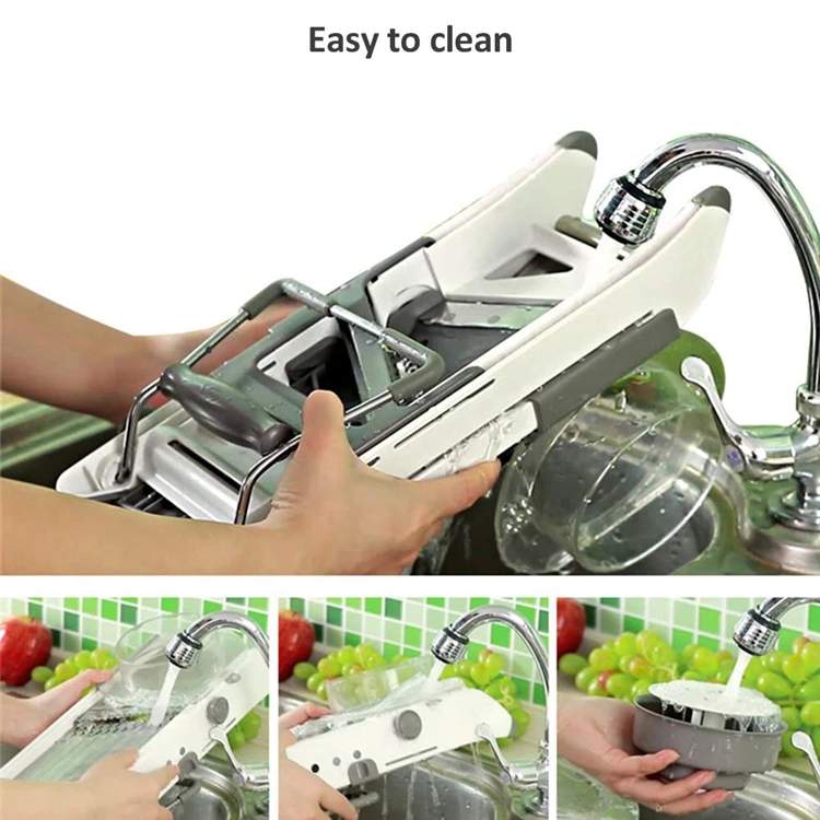 Adjustable Mandoline Vegetable Slicer - Image 8