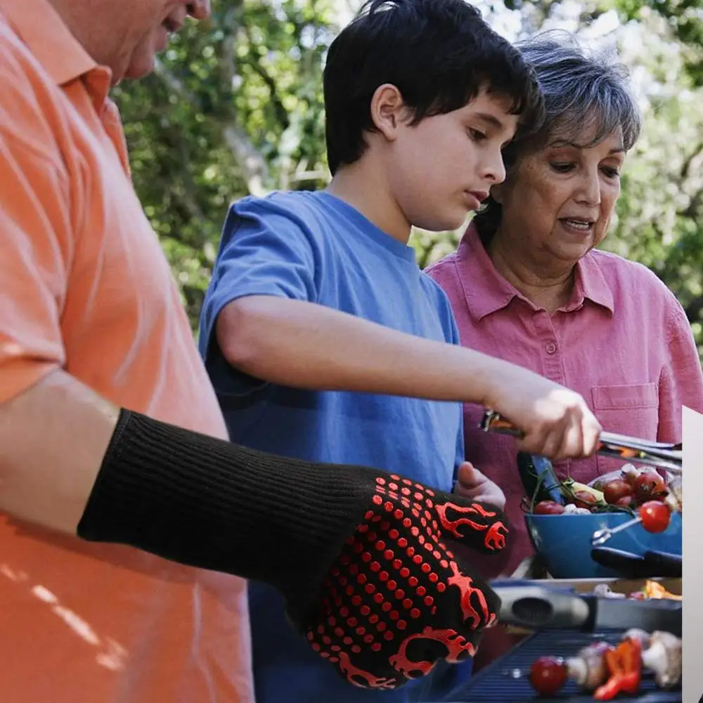 Heat Resistant BBQ Gloves for Grilling - Image 6