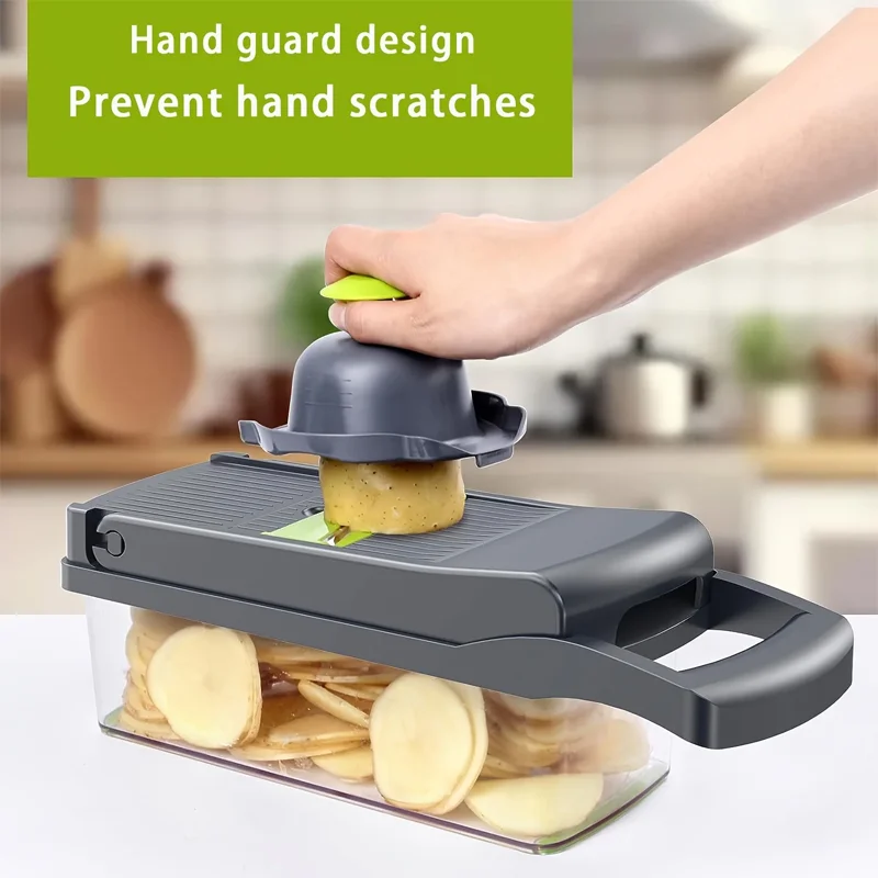 Vegetable Chopper and Slicer Set for Prep - Image 8