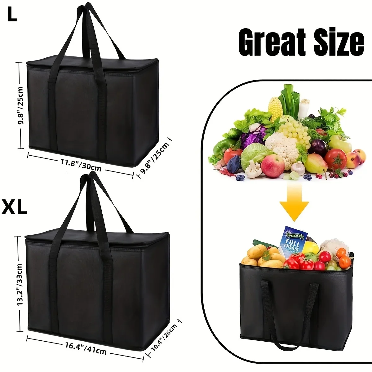 Insulated Food Tote for Hot and Cold Trips - Image 7