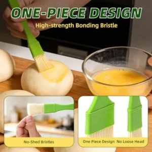 Alternative view of Silicone Basting Brush Set for Cooking