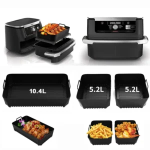 Reusable Silicone Air Fryer Tray for Cooking