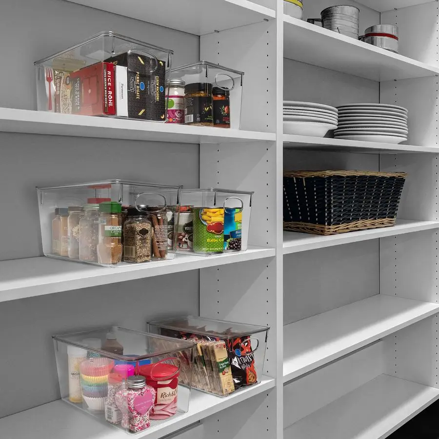 Pantry and Fridge Storage Bins with Lids - Image 2