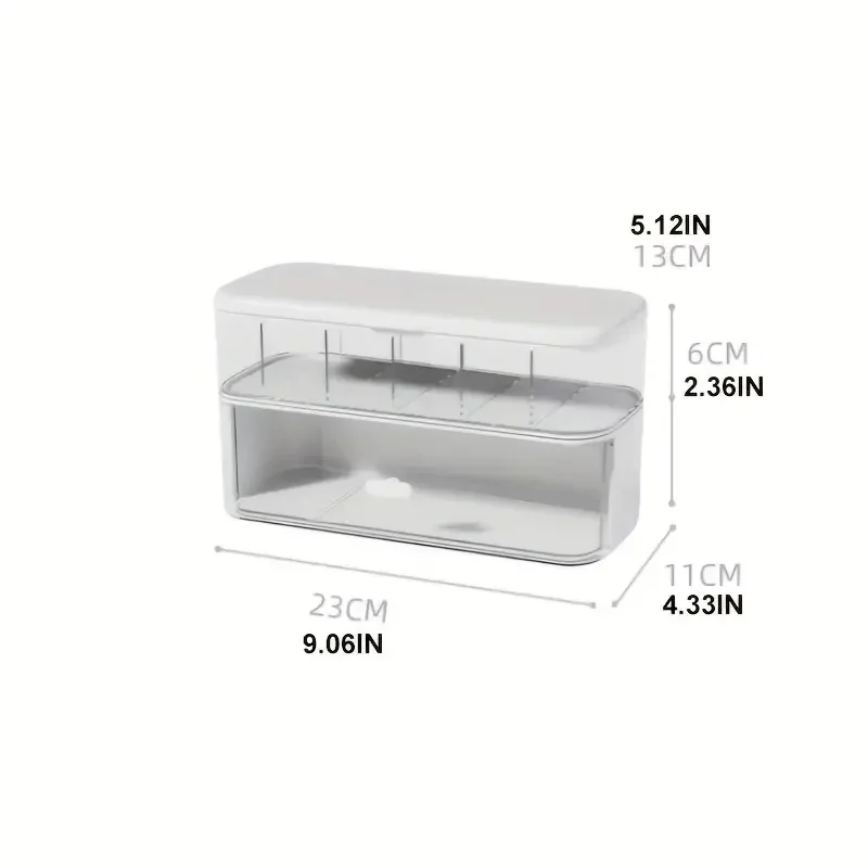 Desktop Cable Organizer Box for Cords - Image 3