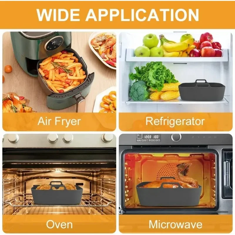 Reusable Silicone Air Fryer Basket - Image 4