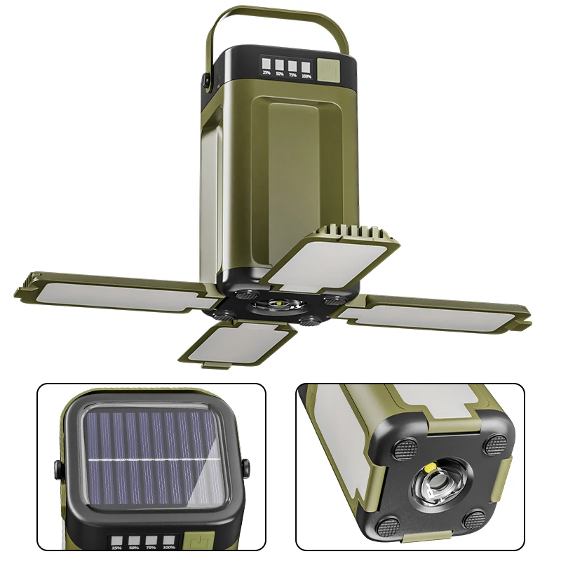 Foldable Solar Camping Lantern for Emergencies - Image 9