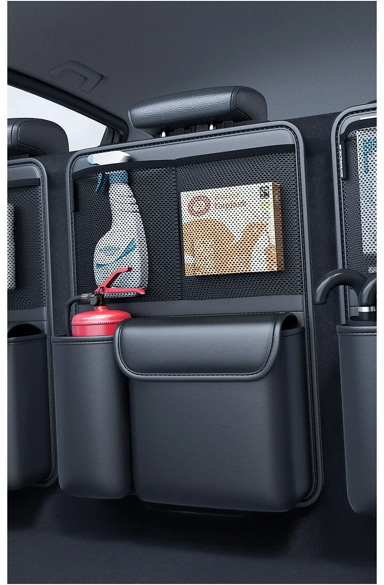 Foldable Car Seat Back Storage Bag - Image 2
