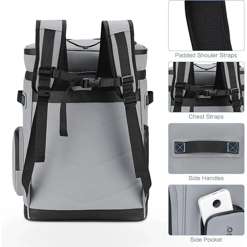 Insulated Cooler Backpack for Outdoor Weekends - Image 3