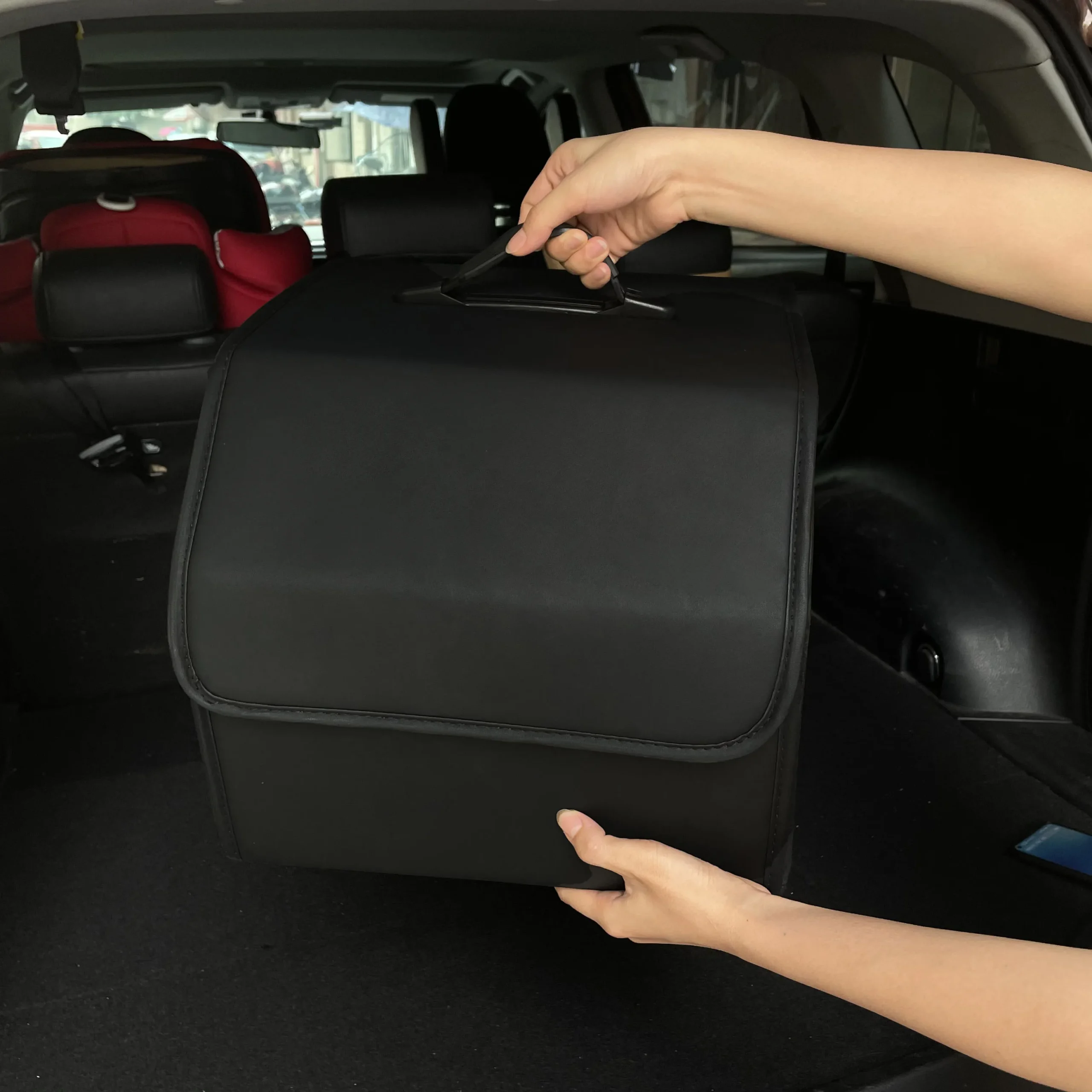 Foldable Car Trunk Storage Box for Essentials - Image 4