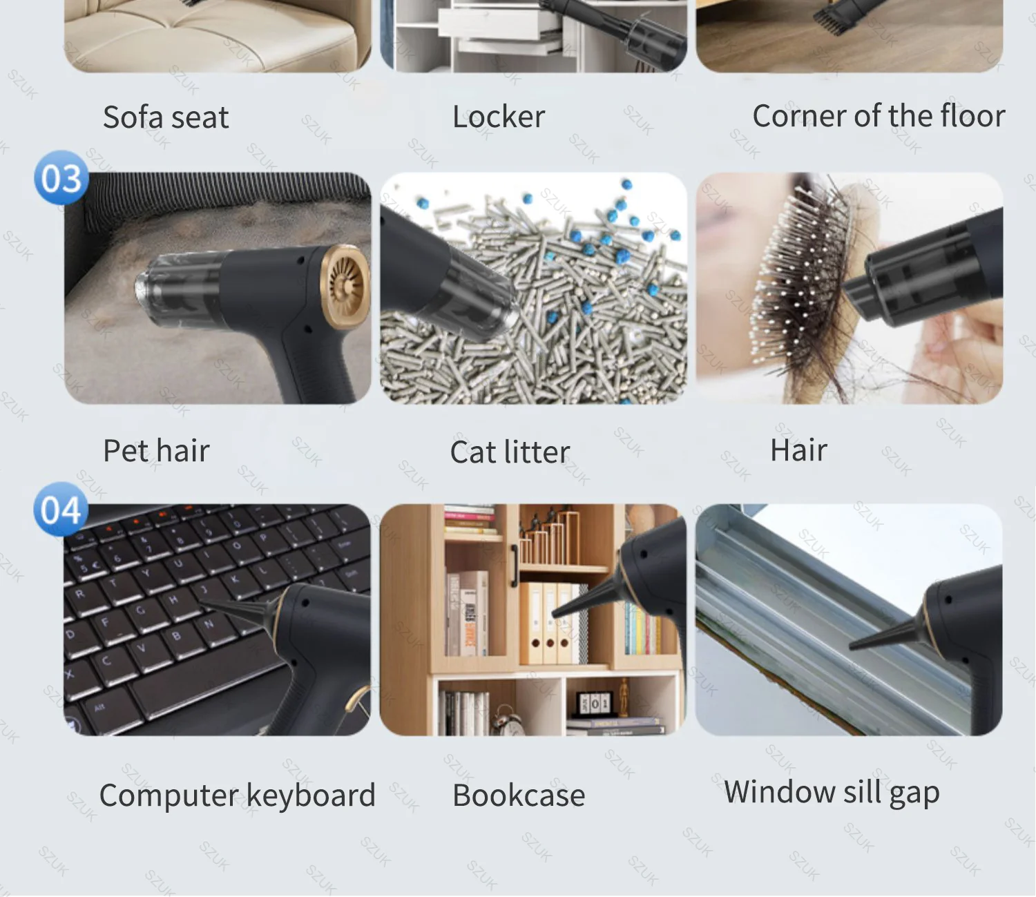 Portable Cordless Car Vacuum Cleaner - Image 9