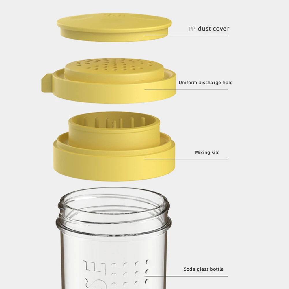 BBQ Spice Shaker Bottle with Clear Lid - Image 4
