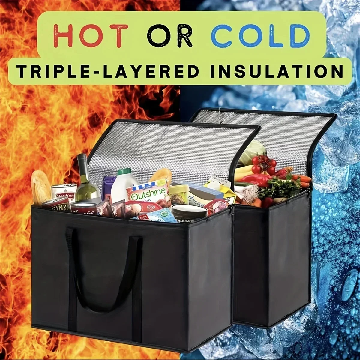 Insulated Food Tote for Hot and Cold Trips - Image 5