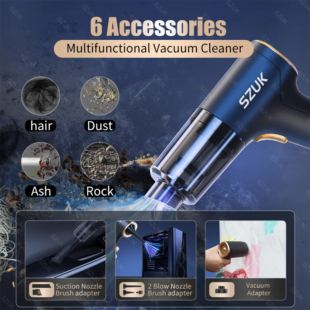 Portable Cordless Car Vacuum Cleaner - Image 6