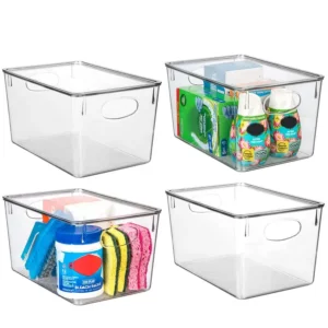 Pantry and Fridge Storage Bins with Lids