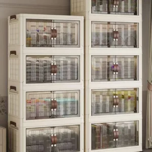 Foldable Wardrobe Storage Cabinet