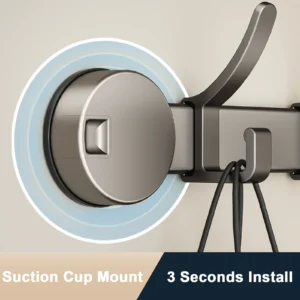 Alternative view of Adhesive Bathroom and Door Wall Hooks