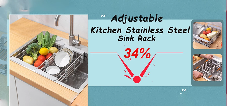 Adjustable Kitchen Sink Drain Basket - Image 7