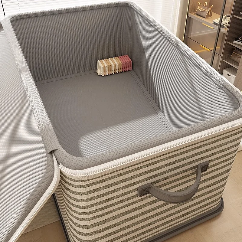 Lockable Foldable Wardrobe Storage Box