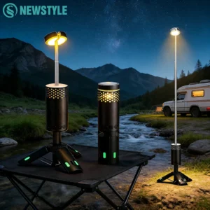 Telescopic Camping Lantern with Magnetic Base