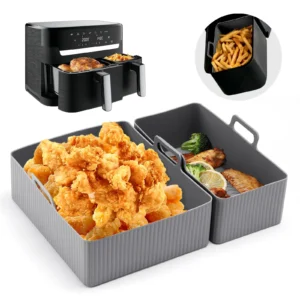 Silicone Air Fryer Basket Liners Set