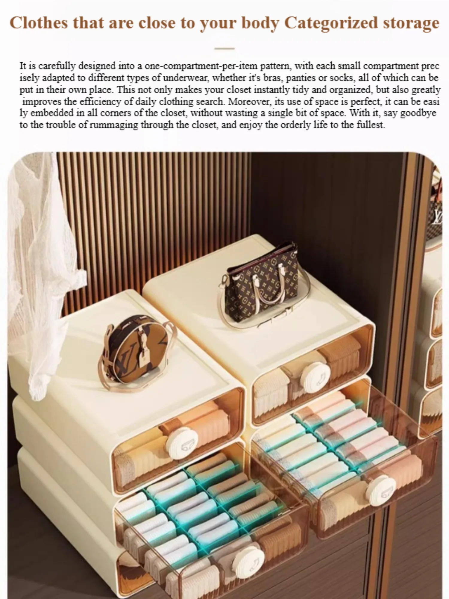 Expandable Underwear Drawer Organizer - Image 5