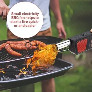 Alternative view of Portable BBQ Fire Starter Fan for Braai Days