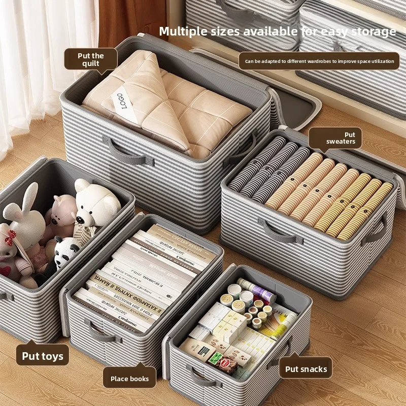 Lockable Foldable Wardrobe Storage Box - Image 3