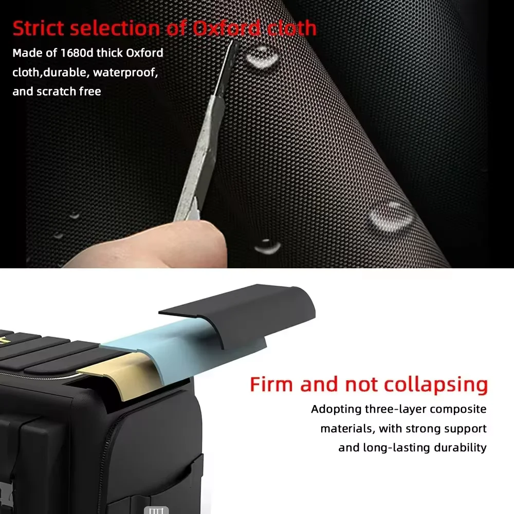 Foldable Car Trunk Storage Box with Lid - Image 8