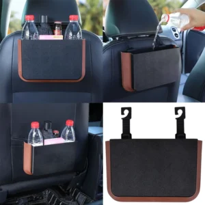 Foldable Car Trash Bin and Storage Bucket