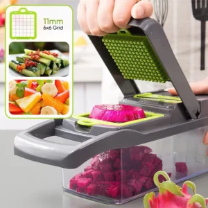 Alternative view of Vegetable Chopper and Slicer Set for Prep