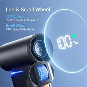 Alternative view of Portable Turbo Handheld Fan for Outdoor Days