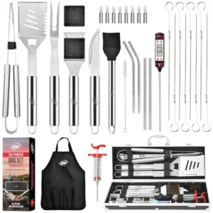Complete BBQ Grill Accessories Set for Braai