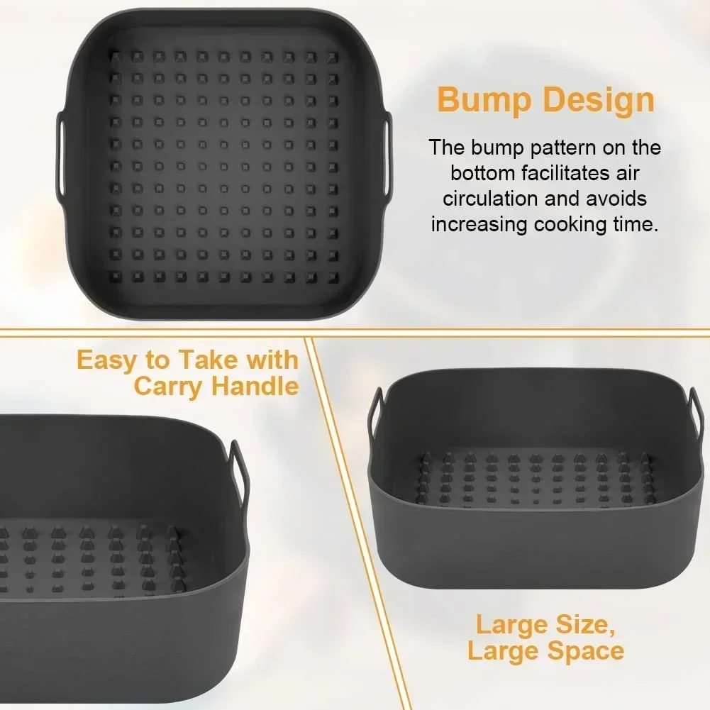 Reusable Silicone Air Fryer Basket - Image 8