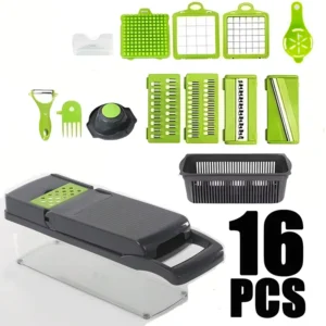 Vegetable Chopper and Slicer Set for Prep