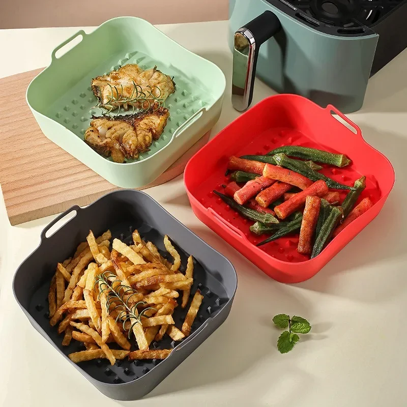 Reusable Silicone Air Fryer Basket