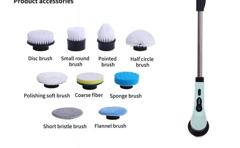 9-in-1 Electric Spin Scrubber for Cleaning - Image 11