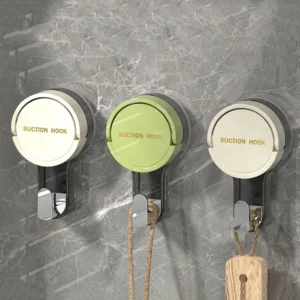 No-Drill Vacuum Suction Wall Hooks