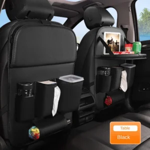 Alternative view of Back Seat Organizer with Tray and Bin