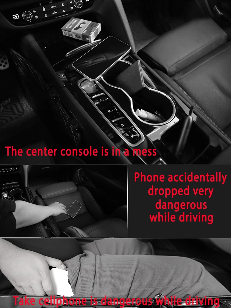 Car Seat Gap Organizer with USB Charger - Image 8