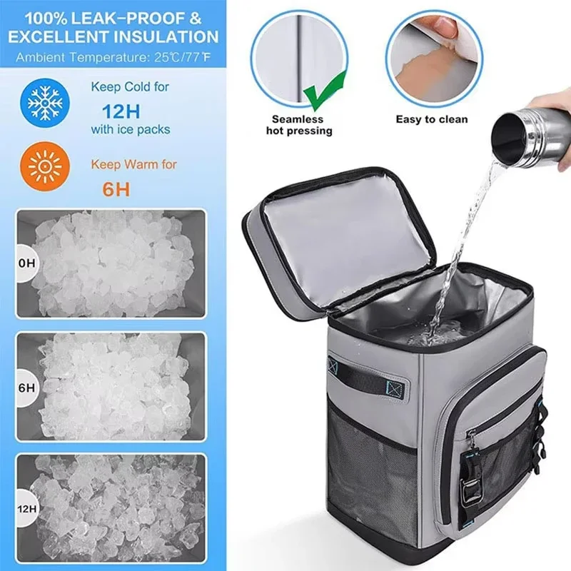 Insulated Cooler Backpack for Outdoor Weekends - Image 2