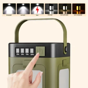 Foldable Solar Camping Lantern for Emergencies