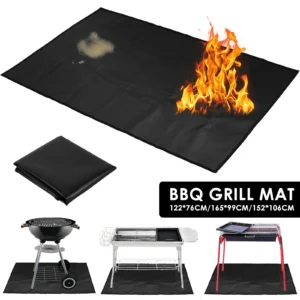 Reusable Non-Stick BBQ Grill Mat Set