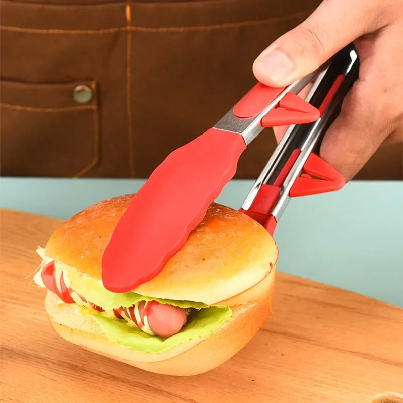 Silicone Kitchen Tongs Set for Cooking - Image 5