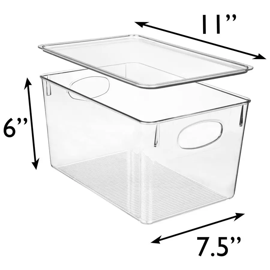 Pantry and Fridge Storage Bins with Lids - Image 6