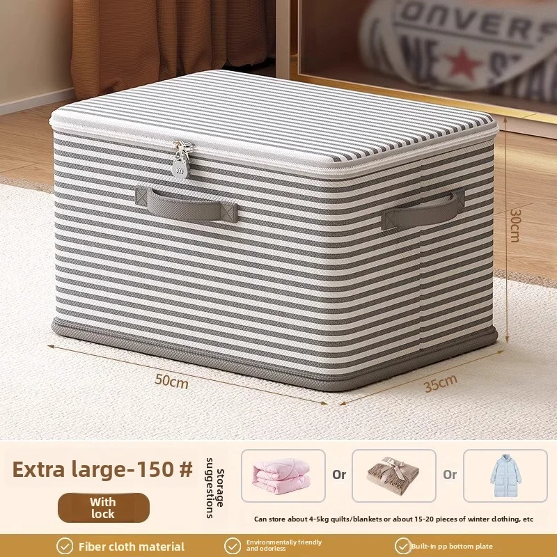 Lockable Foldable Wardrobe Storage Box - Image 5